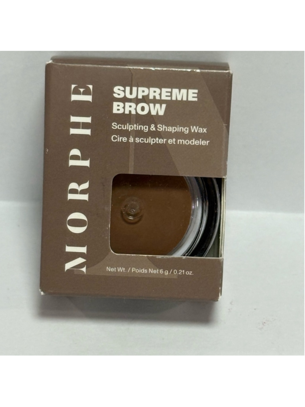 MORPHE BISCOTTI Supreme Brow sculpting and shaping wax 6.2g NEW